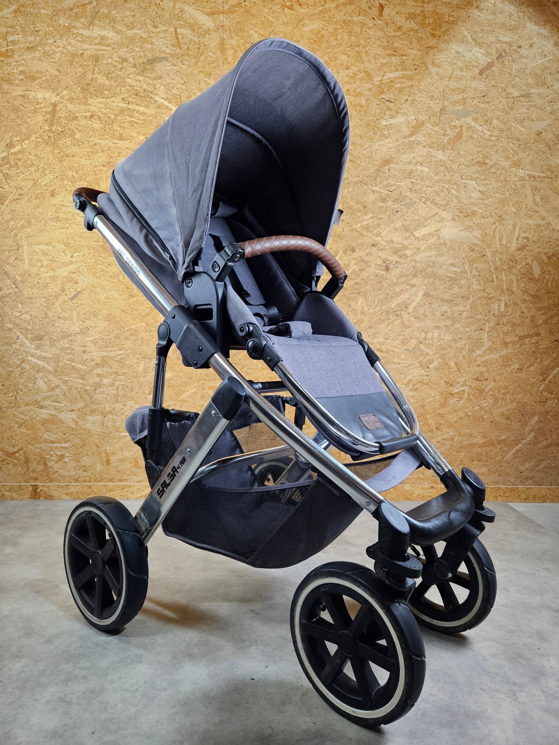 Abc Design - Salsa 4 Air Kombikinderwagen (sportsitz und Babywanne) - Asphalt in Gutem Zustand Kinderwagen 1