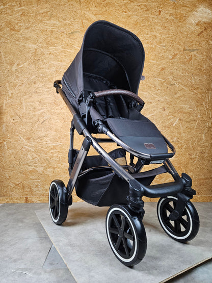 Abc Design - Salsa 4 Air Kombikinderwagen (sportsitz und Babywanne) Schwarz in sehr Gutem Zustand Kinderwagen 15