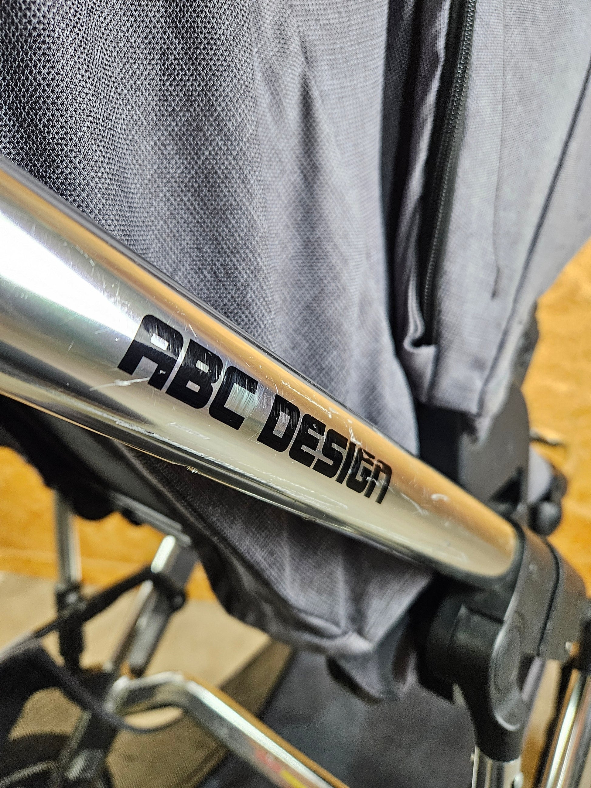 Abc Design - Salsa 4 Air Kombikinderwagen (sportsitz und Babywanne) Grau in Gutem Zustand Kinderwagen 15