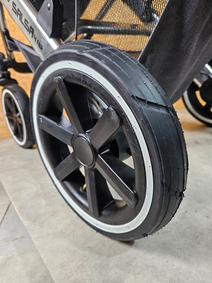 Abc Design - Salsa 4 Air Kombikinderwagen (sportsitz und Babywanne) - Asphalt in Gutem Zustand Kinderwagen 25