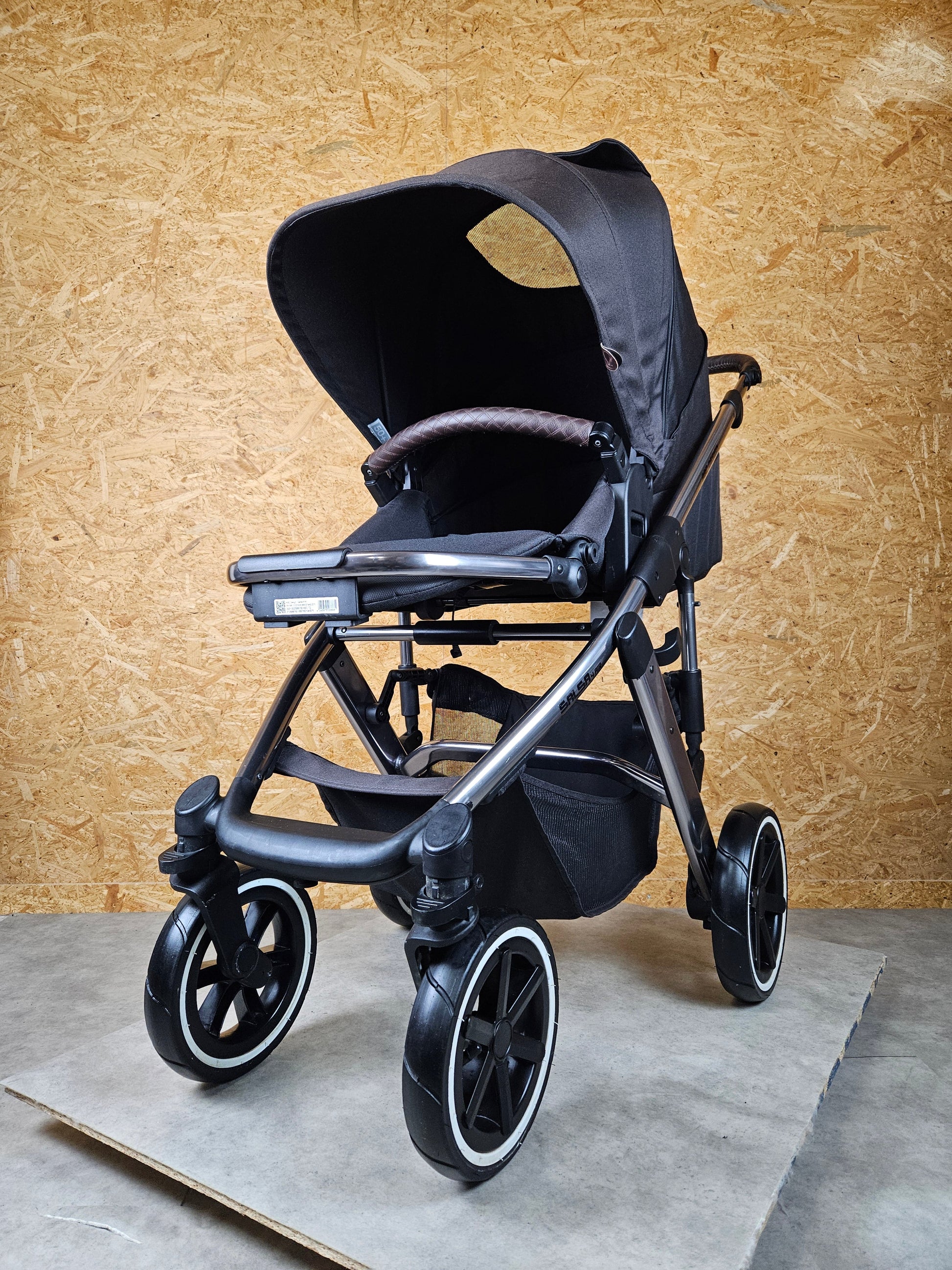 Abc Design - Salsa 4 Air Kombikinderwagen (sportsitz und Babywanne) Schwarz in sehr Gutem Zustand Kinderwagen 12