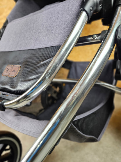 Abc Design - Salsa 4 Air Kombikinderwagen (sportsitz und Babywanne) - Asphalt in Gutem Zustand Kinderwagen 29
