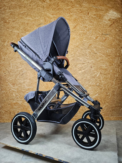 Abc Design - Salsa 4 Air Kombikinderwagen (sportsitz und Babywanne) - Asphalt in Gutem Zustand Kinderwagen 10