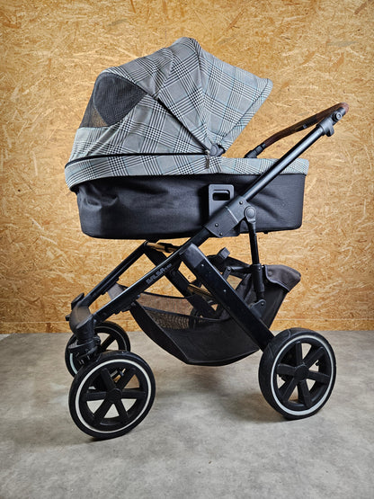 Abc-design Salsa 4 Air Smaragd Fashion Edition - Kombikinderwagen (liegewanne und Sportsitz) - Grüne in Gutem Zustand