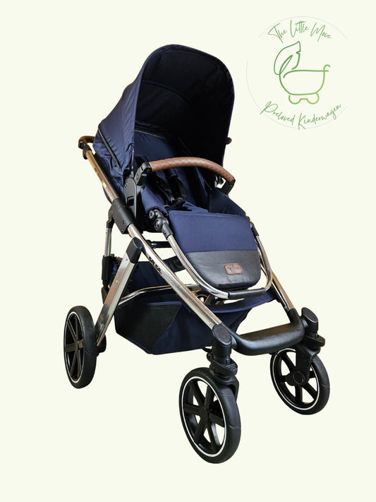 ABC-Design Salsa 4 Kinderwagen - Blau In gutem Zustand