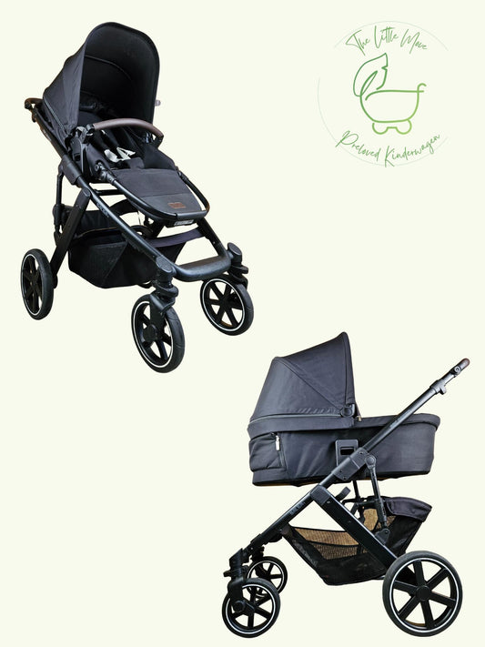 ABC-Design Salsa 4 Kinderwagen - Schwarz in gutem Zustand