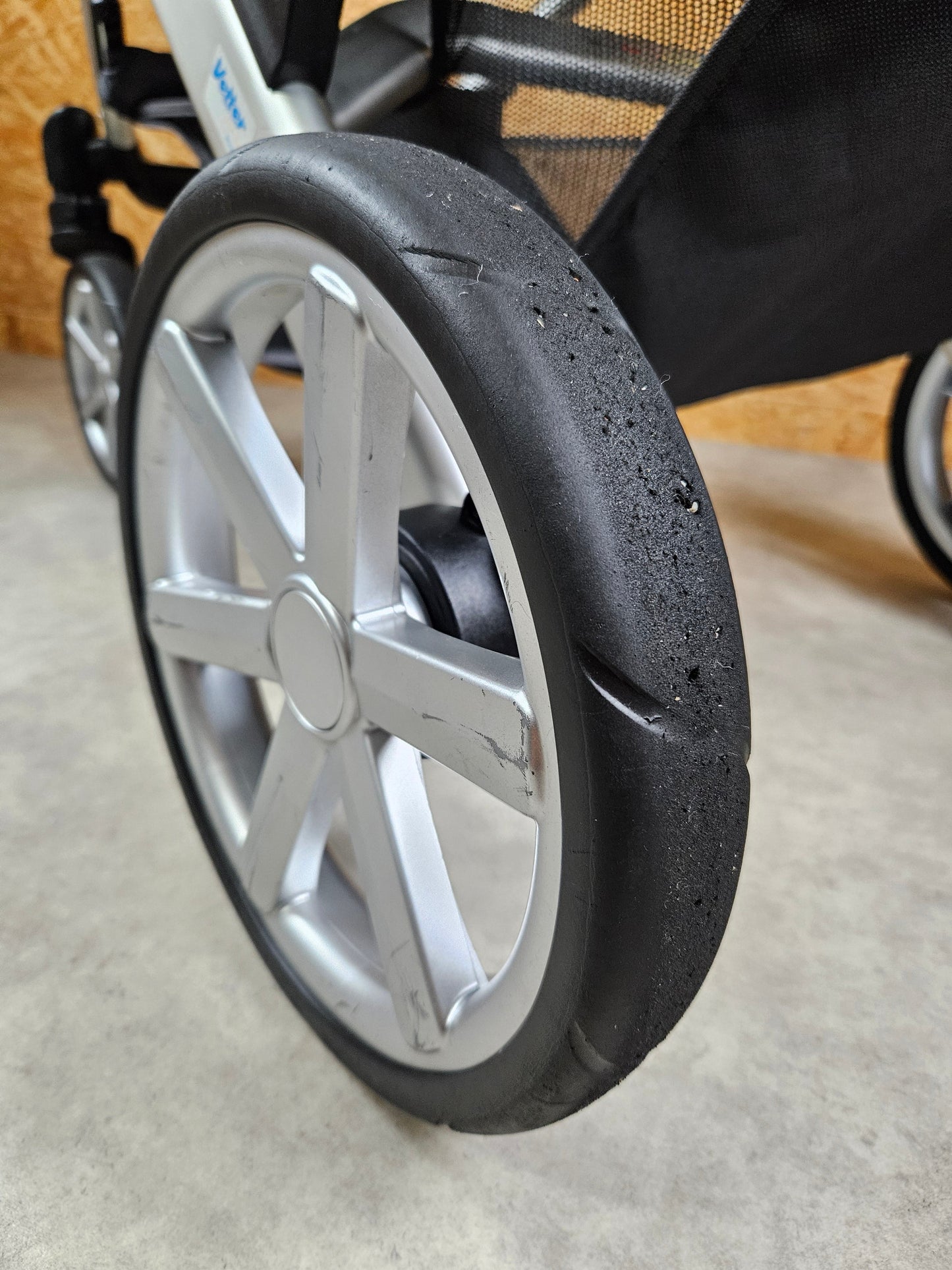 Abc Design - Salsa 4 Kombikinderwagen (sportsiz und Babywanne) - Schwarz in Gutem Zustand Kinderwagen 21