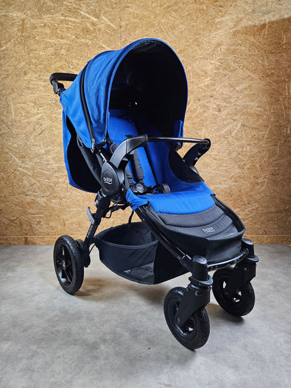 Britax - B-motion Buggy Kinderwagen - Blau in Gutem Zustand / Gut 2