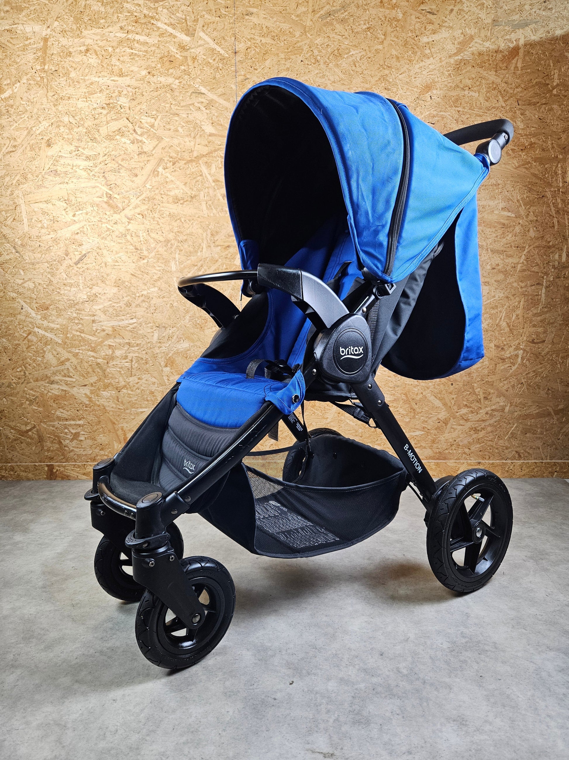 Britax - B-motion Buggy Kinderwagen - Blau in Gutem Zustand / Gut 5