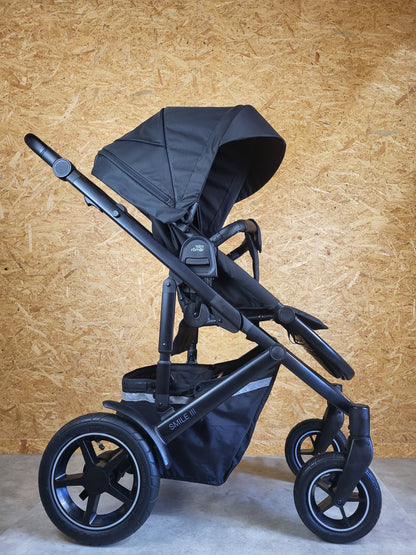 Britax Römer - Duo Smile III - Kombikinderwagen (Sportsitz und Babywanne) - Schwarz - in gutem zustand