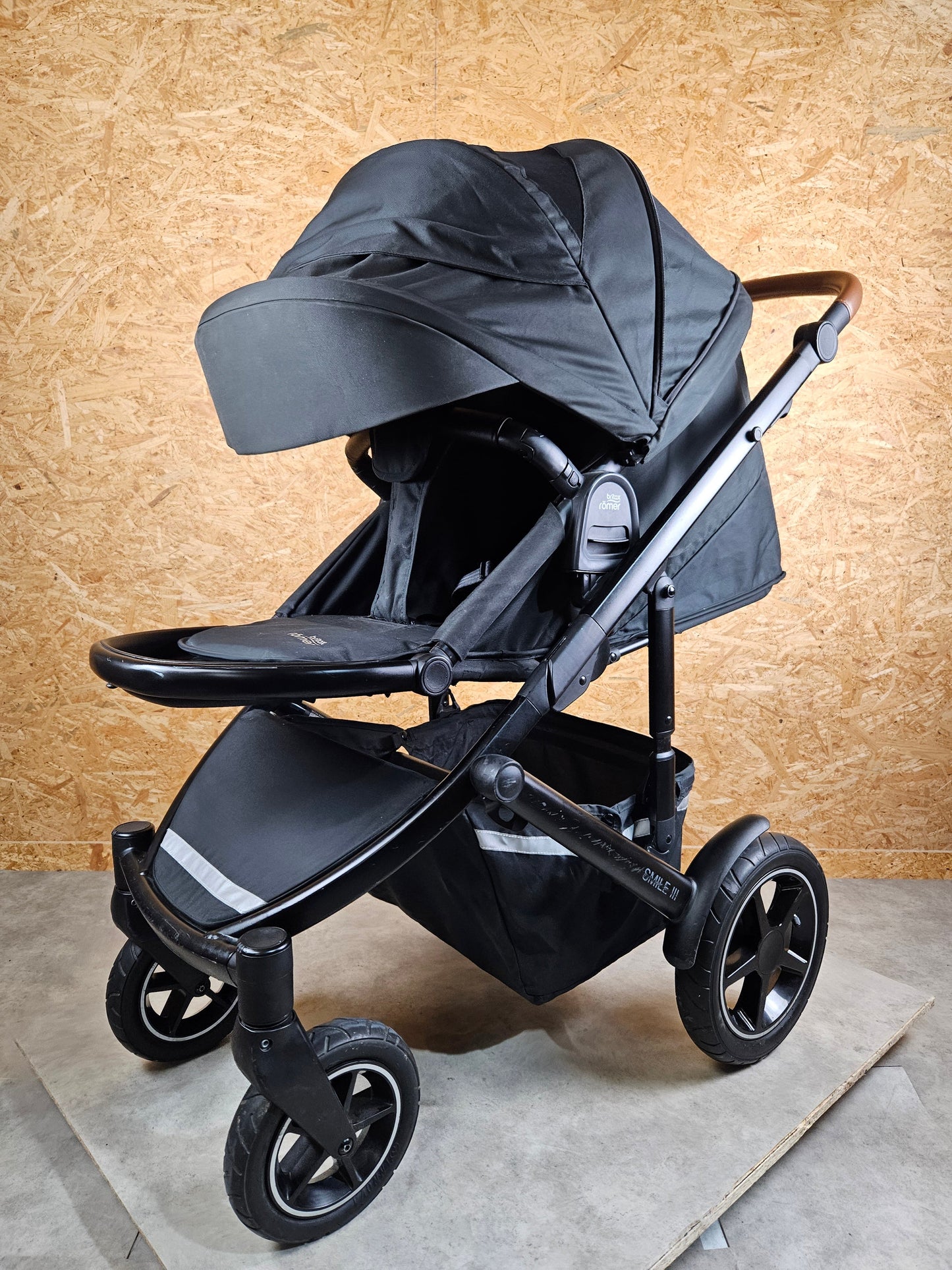 Britax Römer - Duo Smile Iii - Kombikinderwagen (sportsitz und Babywanne) - Schwarz in Gutem Zustand Kinderwagen 15