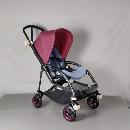 Bugaboo - Kinderwagen - Bee5 - in Gutem Zustand Très Bon état / Bleu,bordeaux 2