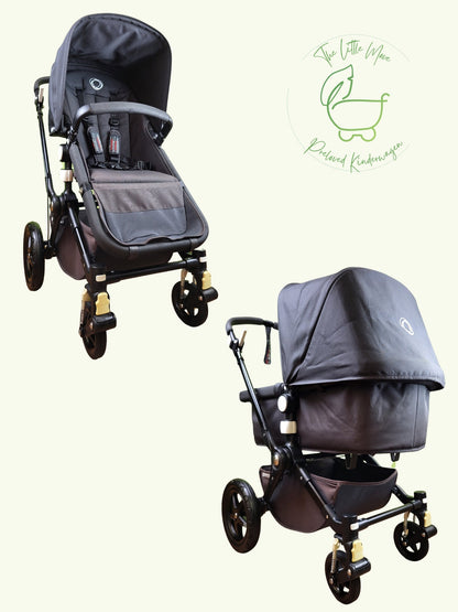 Bugaboo Cameleon 3 - Black Kombikinderwagen (liegewanne Und Sportsitz) Schwarz / Gut Kinderwagen 1