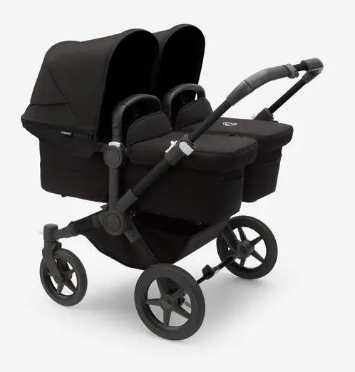Bugaboo - Donkey 5 Geschwisterwagen (2xsportsitze / 2xbabywanne) - Schwarz - wie Neu Kinderwagen 2