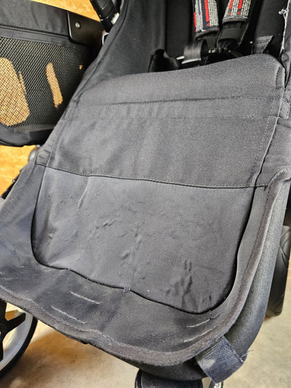 Bugaboo - Donkey Mono Geschwisterwagen (sportsitz und Liegewanne) Inkl. Seitliche Gepäcktasche - Grau - in sehr Gutem