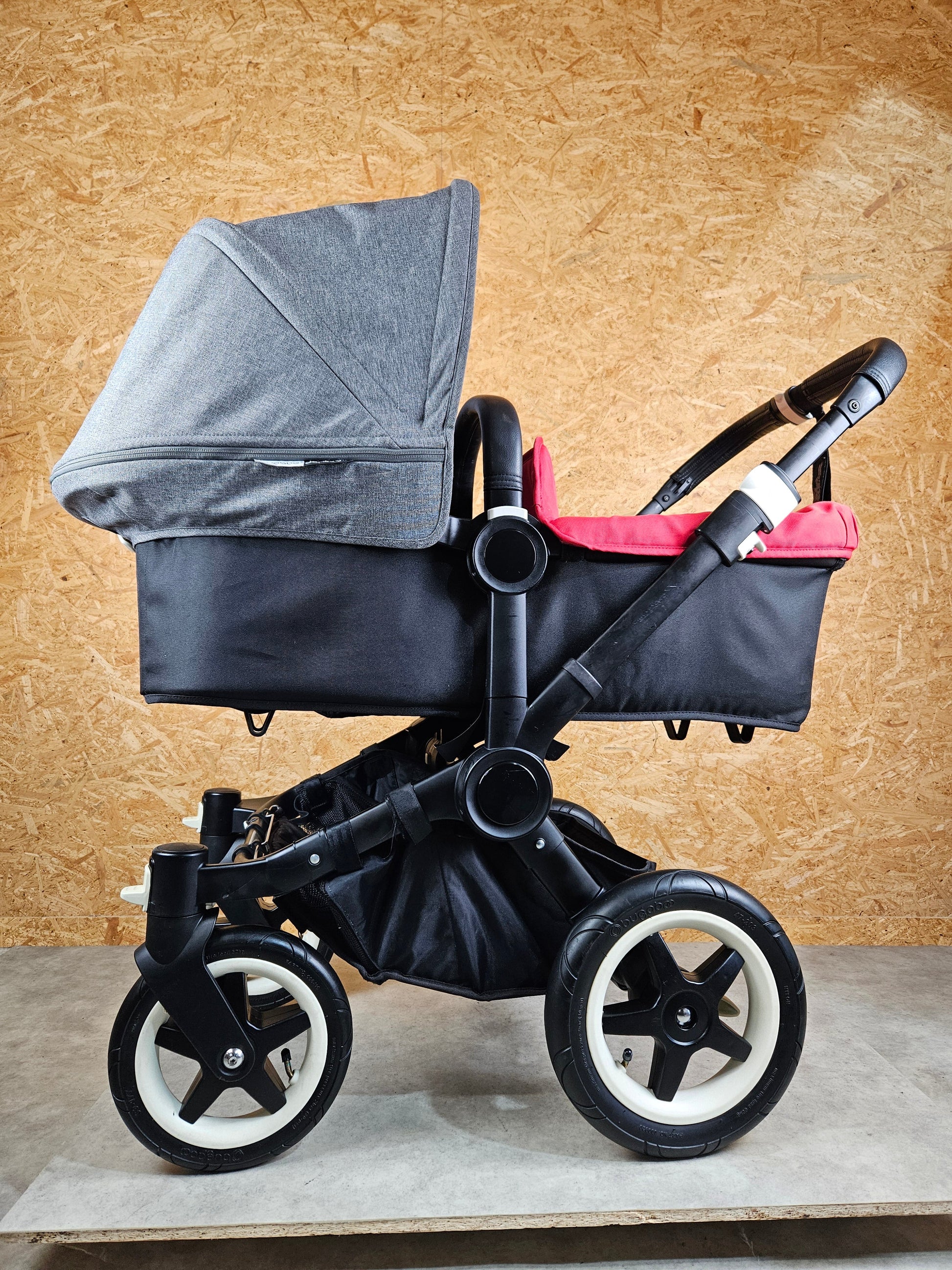 Geschwisterwagen Bugaboo Donkey Mono - aufbereiteter Kinderwagen #7
