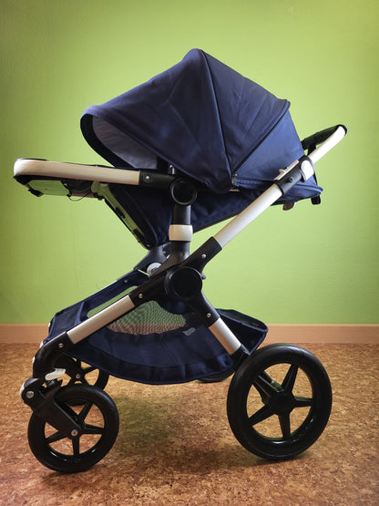 Bugaboo - Fox 1 Kombikinderwagen - Gutem Zustand Blau / Gut Kinderwagen 10