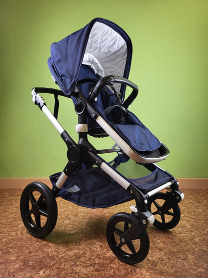 Bugaboo - Fox 1 Kombikinderwagen - Gutem Zustand Blau / Gut Kinderwagen 2