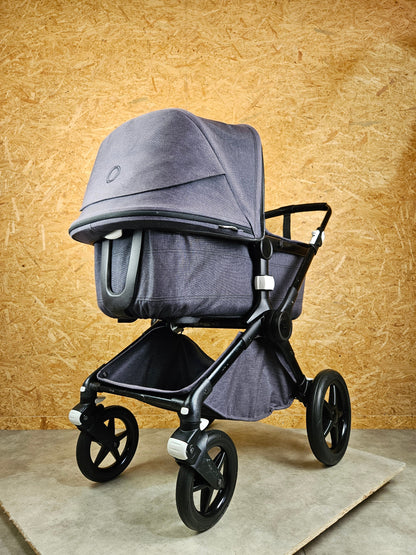 Bugaboo - Fox 2 Kombikinderwagen (Sportsitz und Babywanne) - Grau in gutem Zustand
