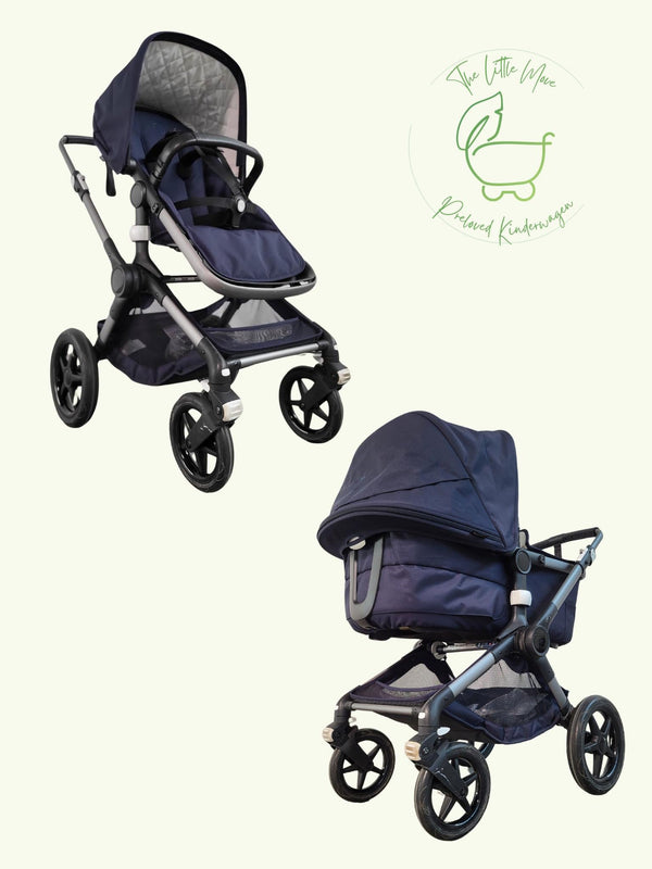 Bugaboo - Fox 3 Combi Stroller (Seat and Carrycot) - Blue