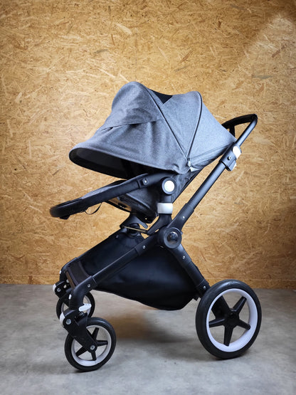 Bugaboo Lynx - Kombikinderwagen (liegewanne und Sportsitz) - Grau in sehr Gutem Zustand / sehr Gut Kinderwagen 6