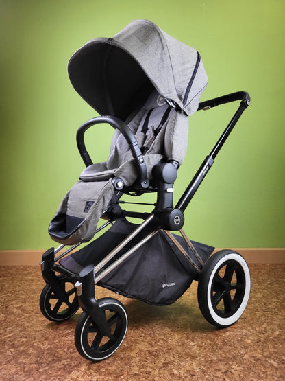 Cybex - Priam Kombikinderwagen Grau / Gut Kinderwagen 17