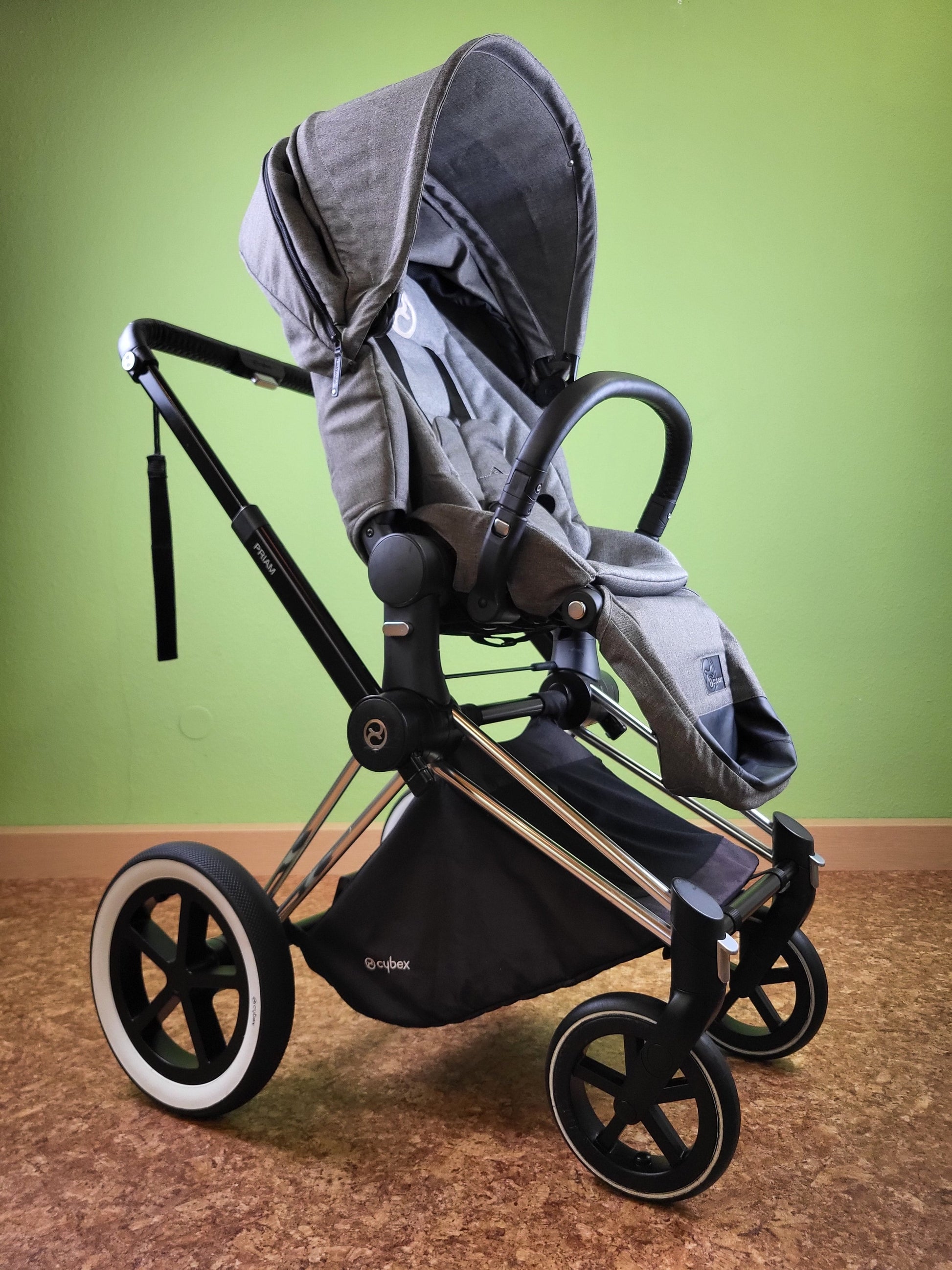Cybex - Priam Kombikinderwagen Grau / Gut Kinderwagen 5