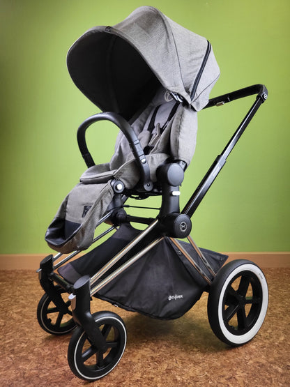 Cybex - Priam Kombikinderwagen Grau / Gut Kinderwagen 18