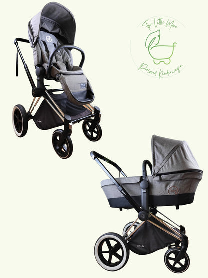 Cybex - Priam Kombikinderwagen Grau / Gut Kinderwagen 1