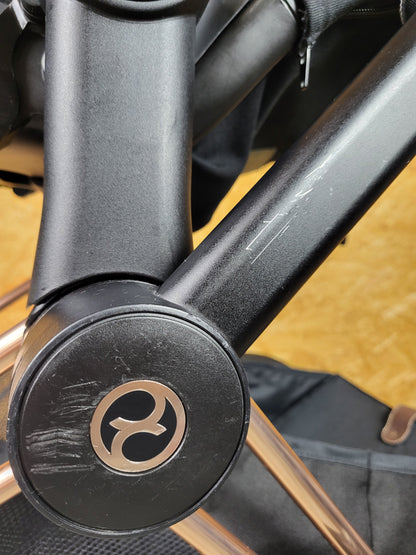 Cybex - Priam Kombikinderwagen (Sportsitz) - Schwarz in gutem Zustand