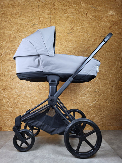 Cybex - Priam Kombikinderwagen (Sportsitz und Babywanne) - Grau in gutem Zustand