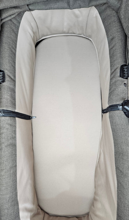 Cybex - Priam Platinum Kombikinderwagen (Sportsitz und Babywanne) - Beige in gutem Zustand