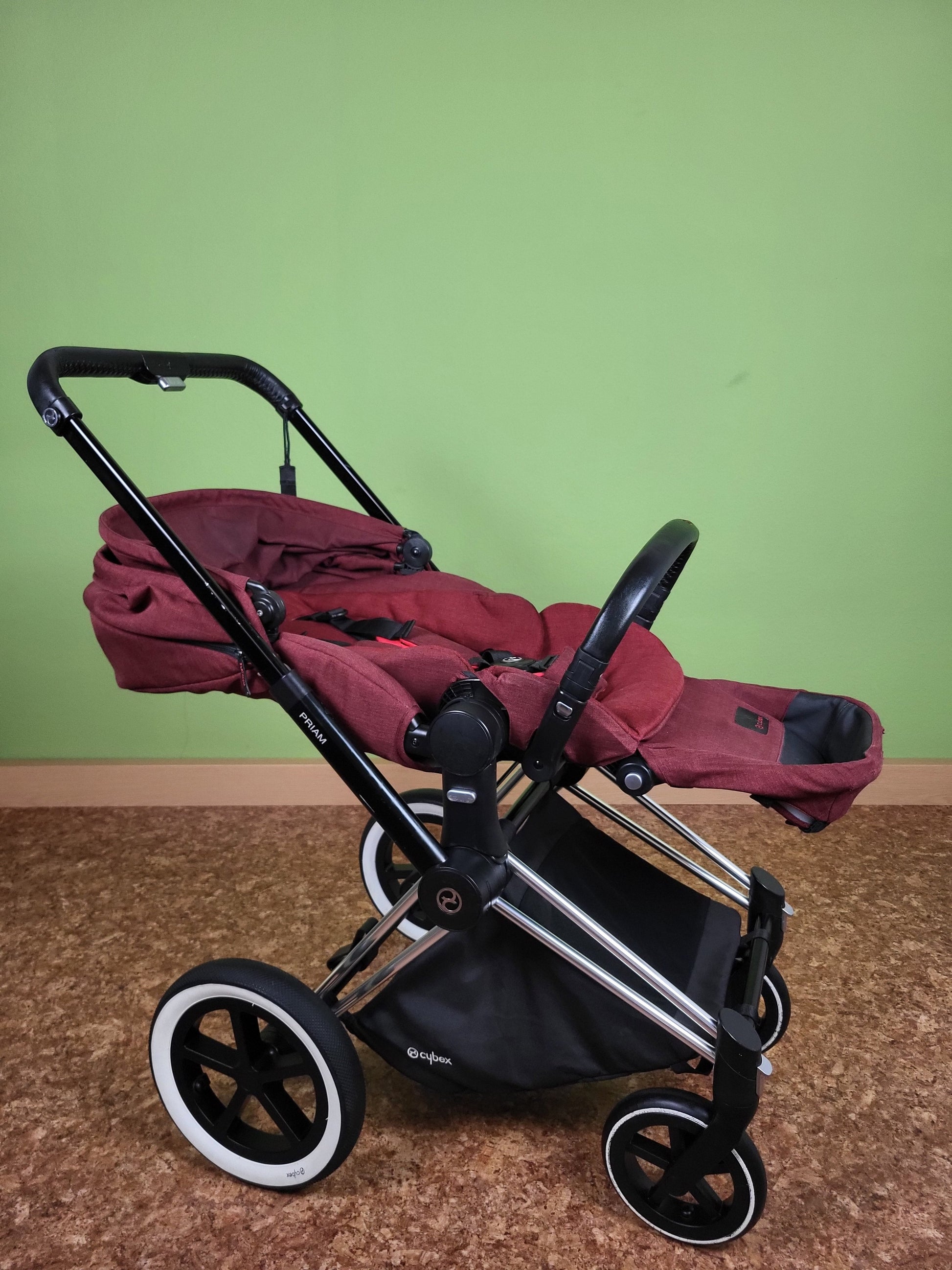 Cybex - Priam True Red Limited Edition Kombikinderwagen Kinderwagen 5