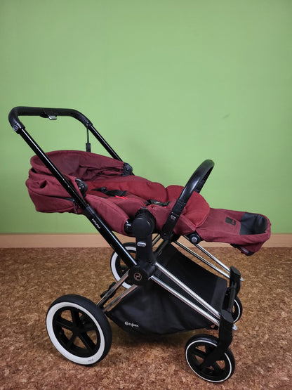 Cybex - Priam True Red Limited Edition Kombikinderwagen Kinderwagen 5