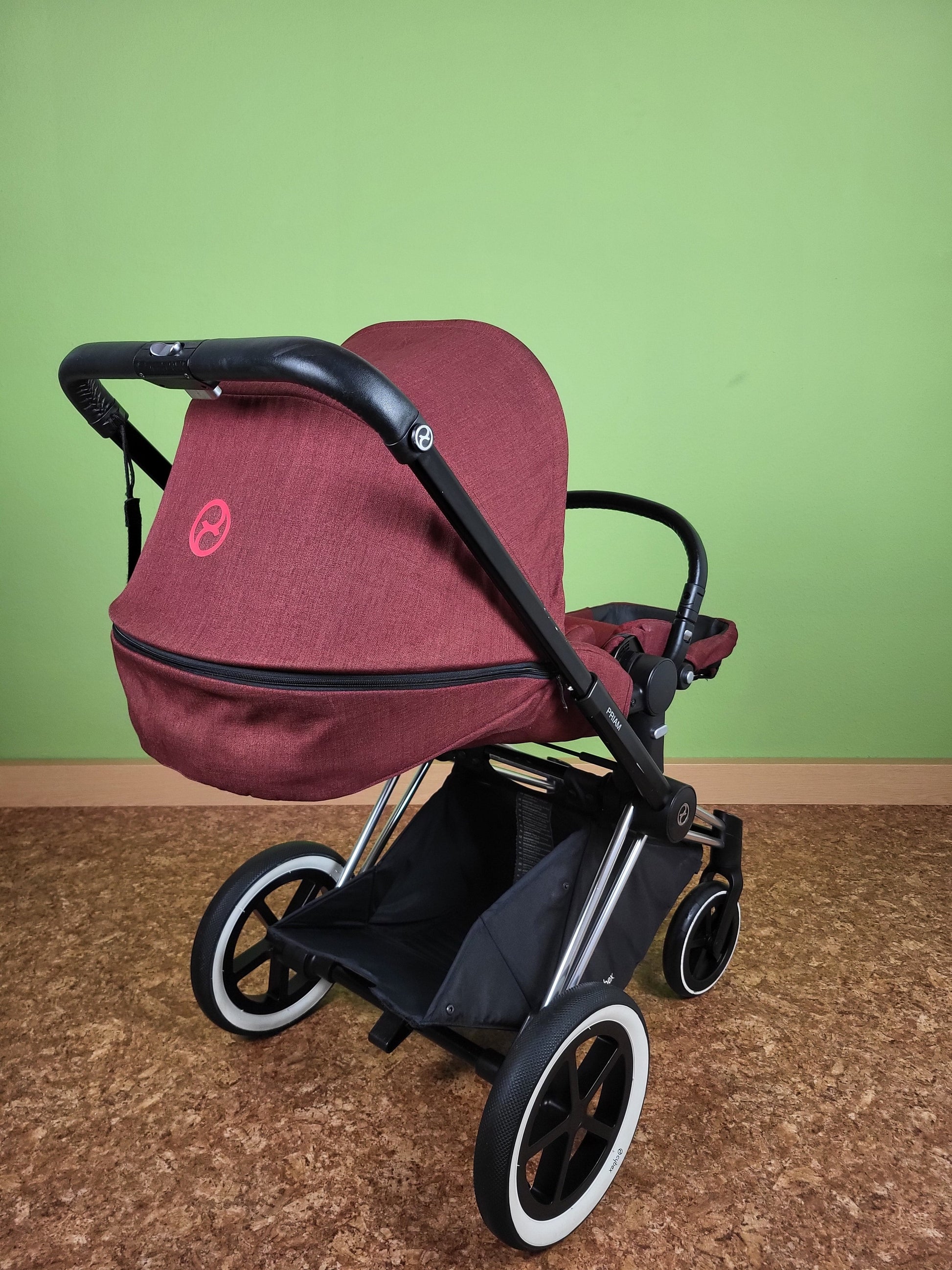 Cybex - Priam True Red Limited Edition Kombikinderwagen Kinderwagen 8