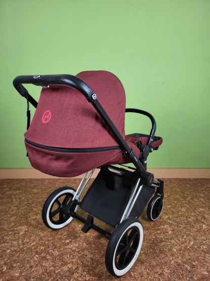 Cybex - Priam True Red Limited Edition Kombikinderwagen Kinderwagen 7