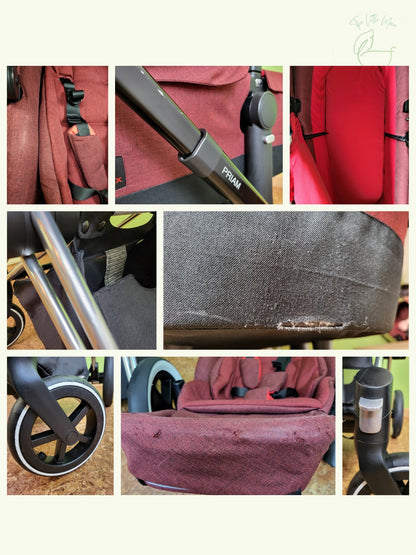 Cybex - Priam True Red Limited Edition Kombikinderwagen Kinderwagen 21