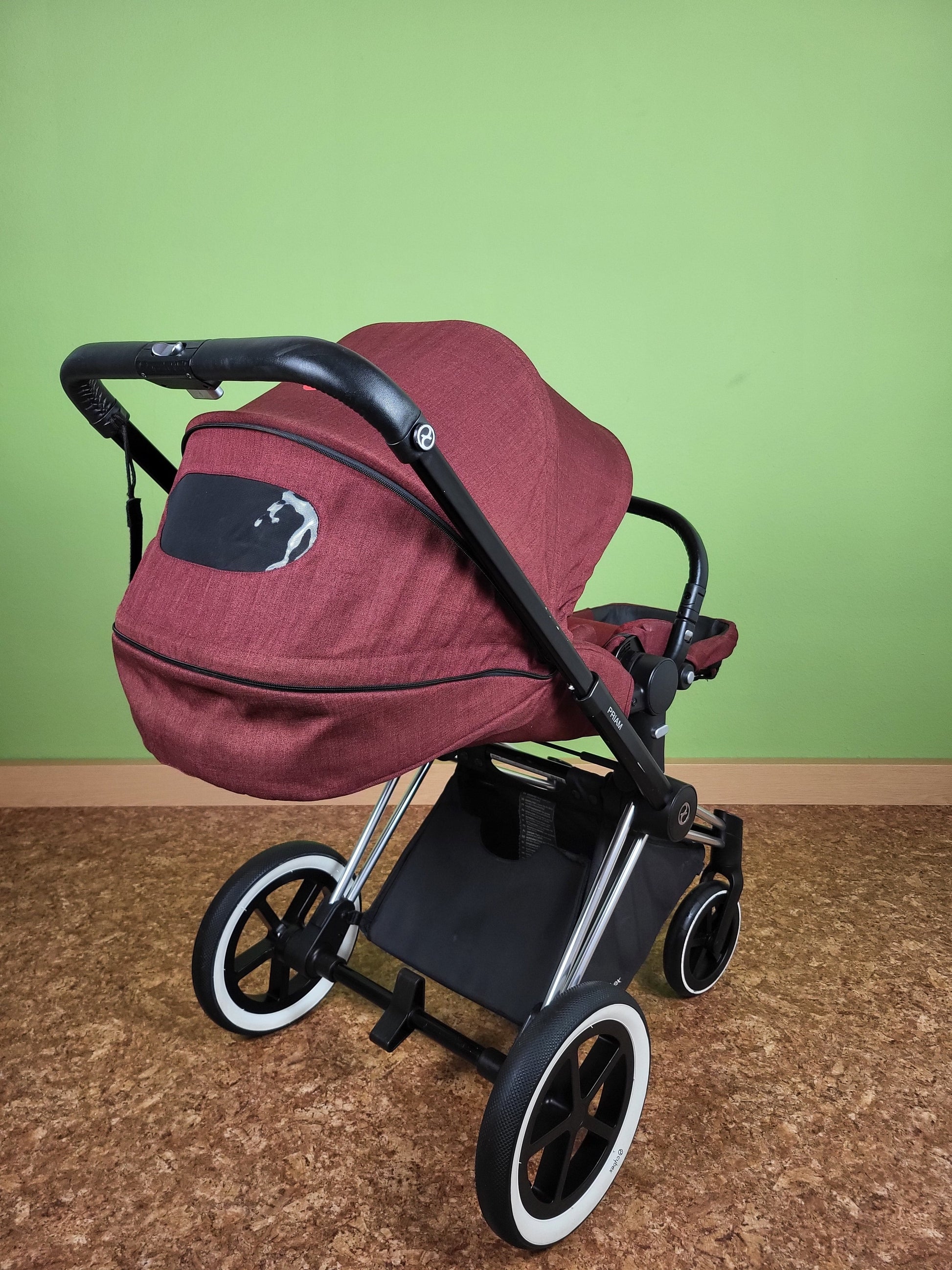 Cybex - Priam True Red Limited Edition Kombikinderwagen Kinderwagen 6