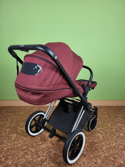Cybex - Priam True Red Limited Edition Kombikinderwagen Kinderwagen 6