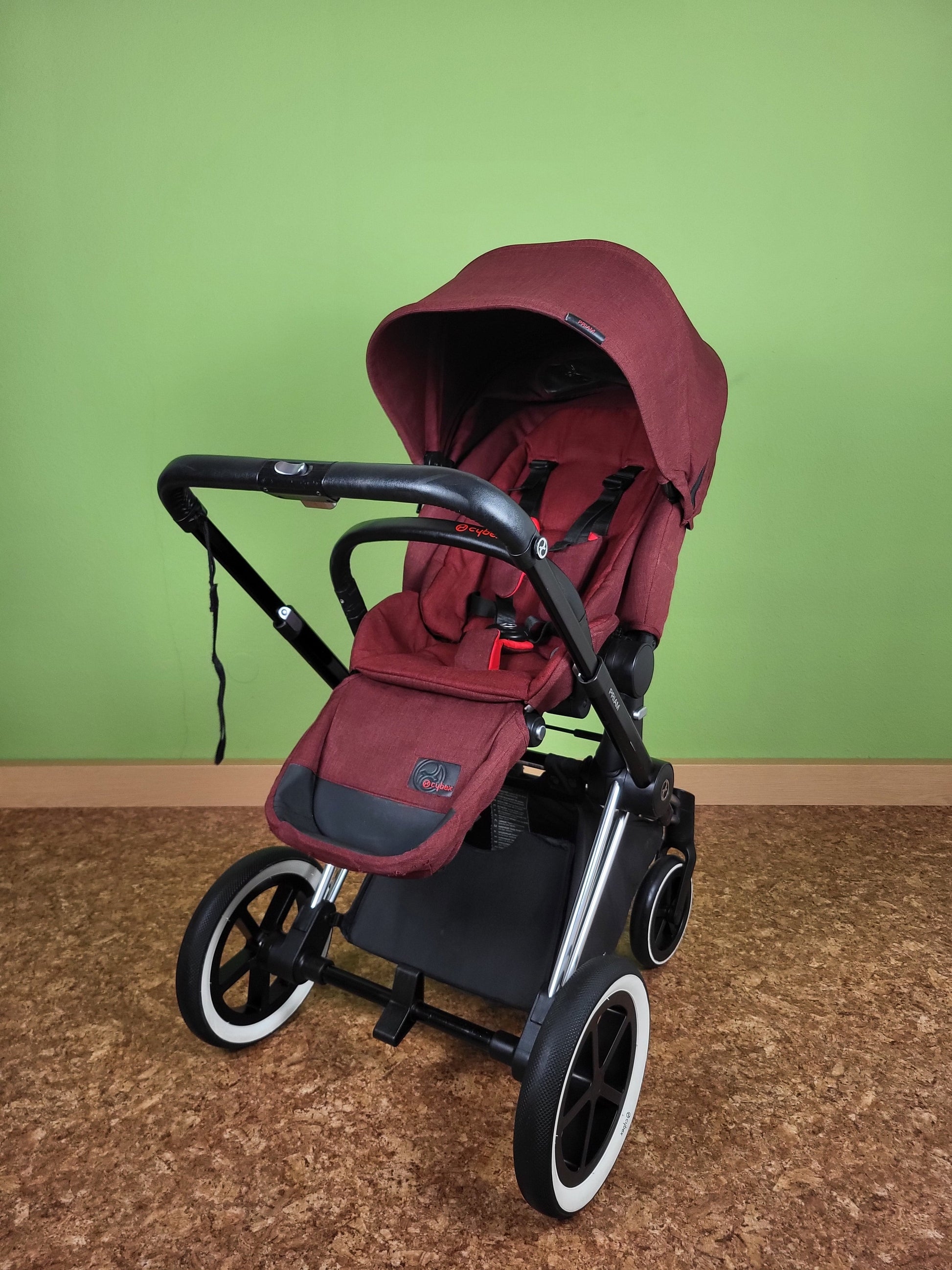 Cybex - Priam True Red Limited Edition Kombikinderwagen Kinderwagen 12