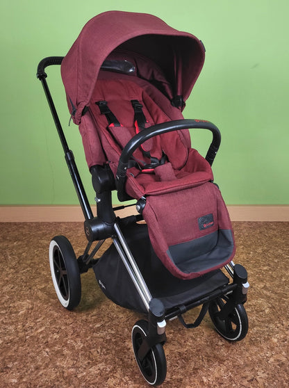 Cybex - Priam True Red Limited Edition Kombikinderwagen Kinderwagen 2