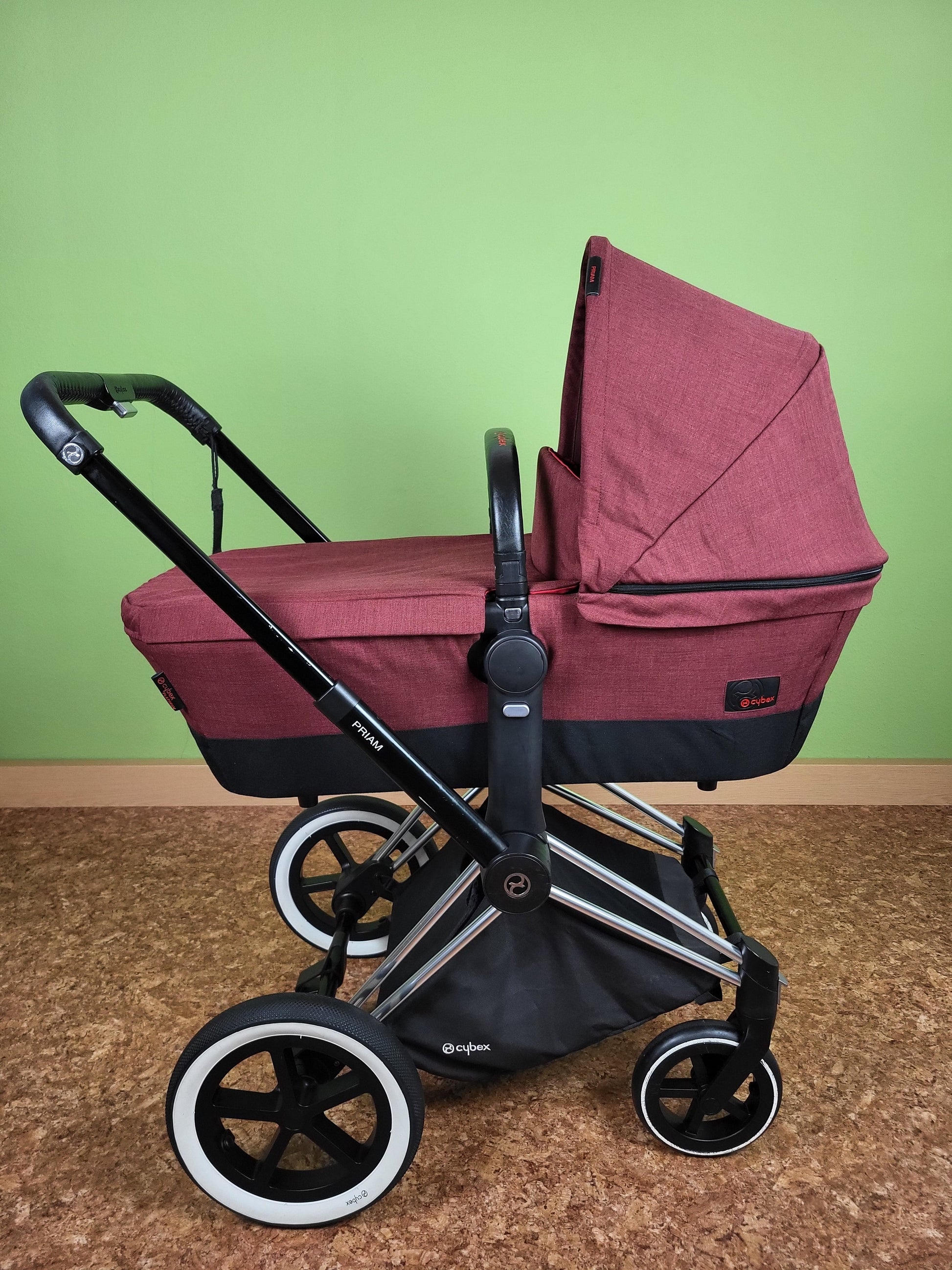 Cybex - Priam True Red Limited Edition Kombikinderwagen Kinderwagen 14