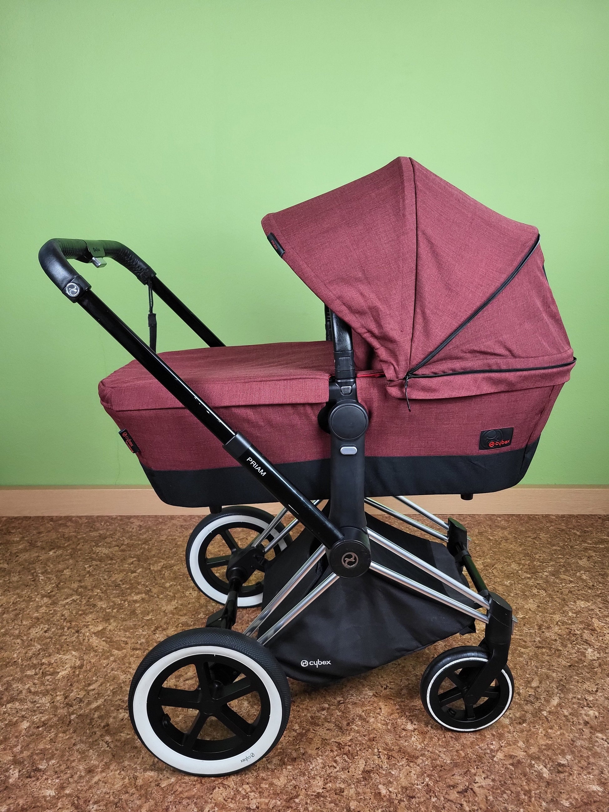 Cybex - Priam True Red Limited Edition Kombikinderwagen Kinderwagen 17