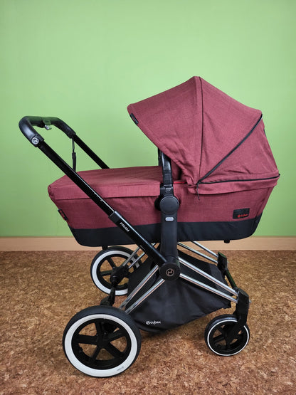 Cybex - Priam True Red Limited Edition Kombikinderwagen Kinderwagen 17