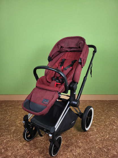 Cybex - Priam True Red Limited Edition Kombikinderwagen Kinderwagen 4