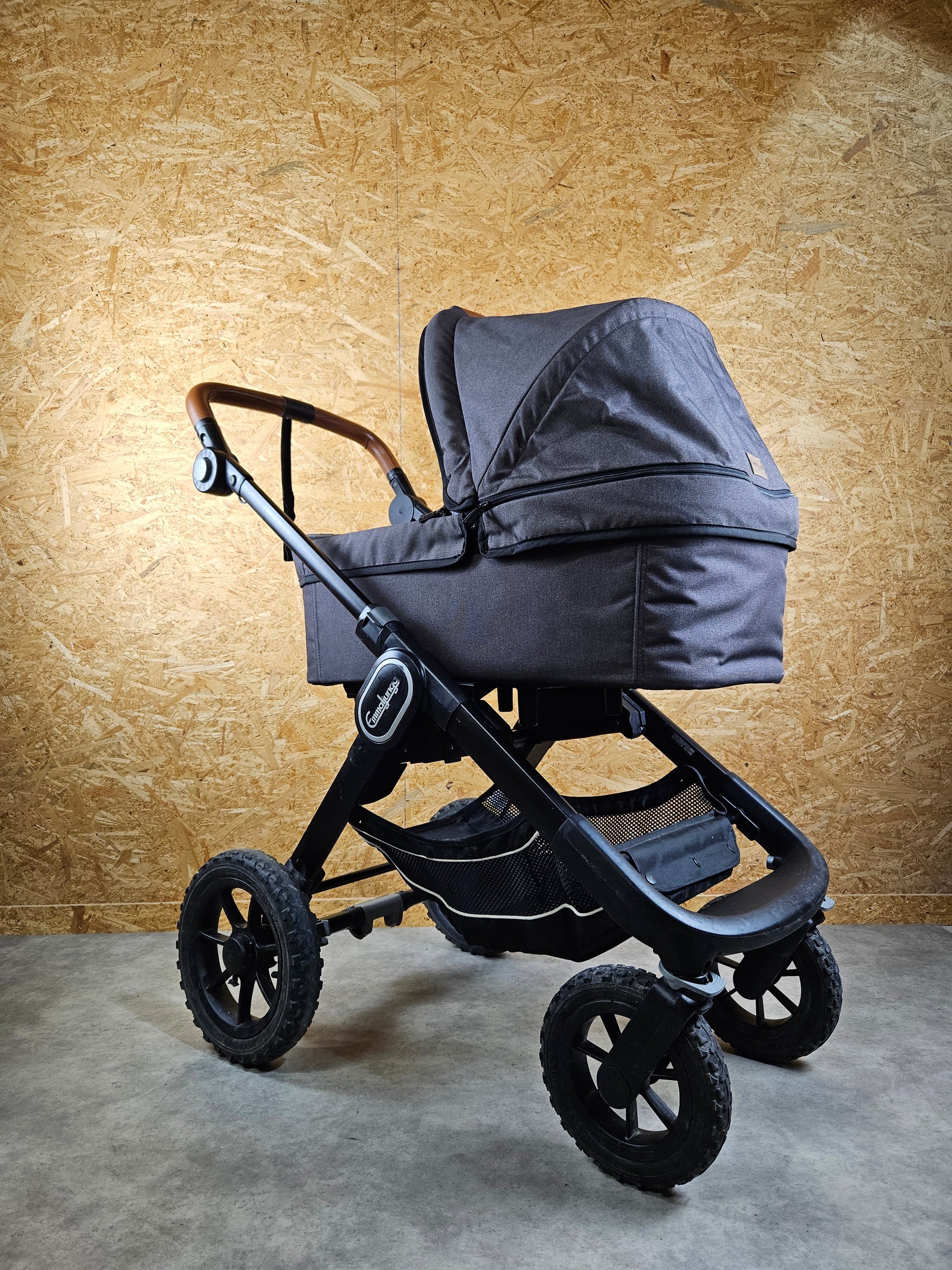 Emmaljunga - Nxt90 Flat Outdoor Kombikinderwagen (sportsitz & Babywanne) - Blau/grün in Gutem Zustand Kinderwagen 12