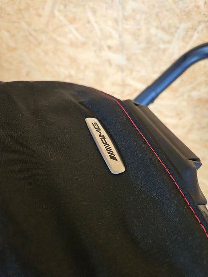 Hartan - AMG GT Kombikinderwagen (Babywanne und Sportsitz) inkl. Wickeltasche und Regenschutz - Schwarz in sehr gutem Zustand