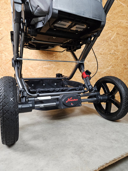 Hartan - Topline s Kombikinderwagen (babywanne und Sportsitz) - Grau in Gutem Zustand am Besten Kinderwagen 6