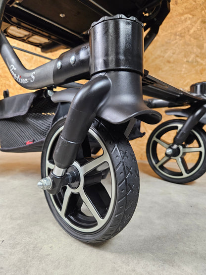 Hartan - Topline s Kombikinderwagen (babywanne und Sportsitz) - Grau in Gutem Zustand am Besten Kinderwagen 11