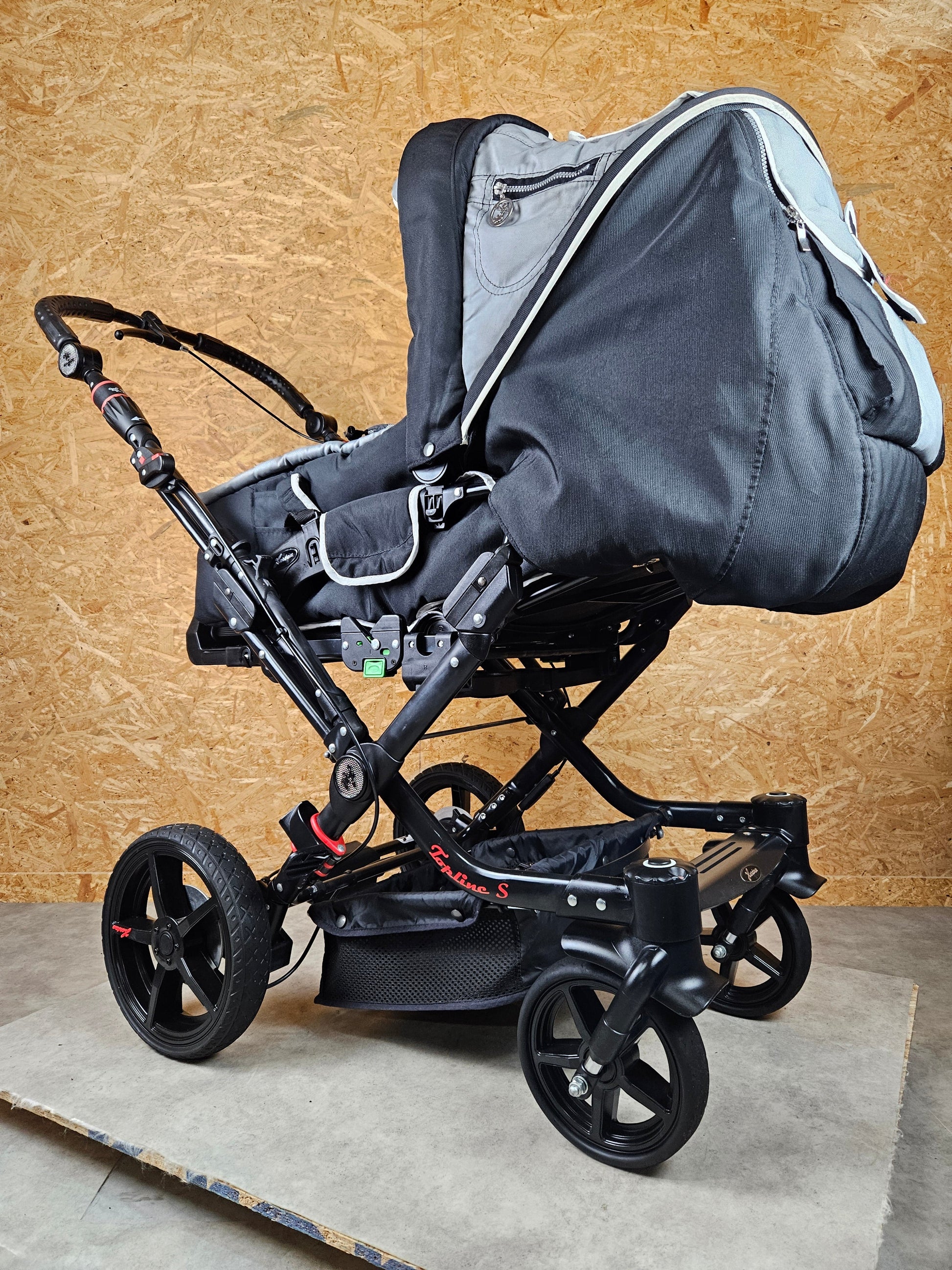 Hartan - Topline s Kombikinderwagen (babywanne und Sportsitz) - Blau - in Gutem Zustand Kinderwagen 5